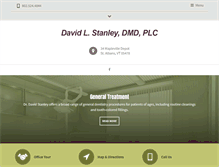 Tablet Screenshot of davidstanleydmd.com